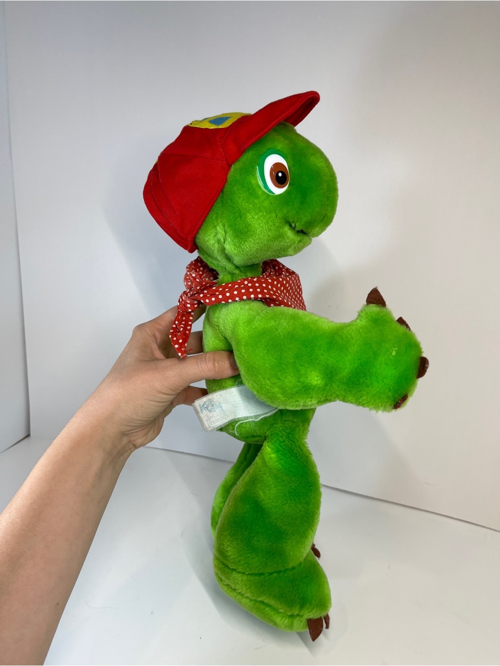 Vintage Franklin Turtle Plush 14" Cartoon Tv Show Character Stuffed Animal Toy - Picture 14 of 16